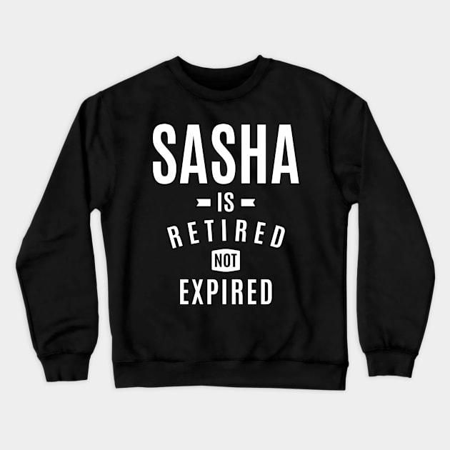 Sasha Personalized Name Crewneck Sweatshirt by cidolopez